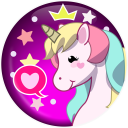 Bercakap unicorn (berbual) Icon