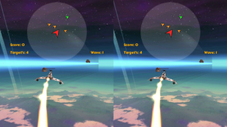 VR Space Jet War Shooting VR Game screenshot 1