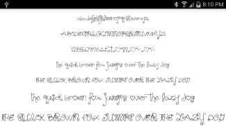 Fonts for FlipFont 50 Hearts screenshot 3
