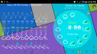 eWeather HDF: 天気と地震と空気の質と気圧計 screenshot 14