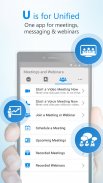 U - Webinars, Meetings & Messenger screenshot 0
