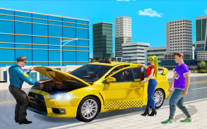 New City Taxi Driving Simulator: Fun 3D Car Driver screenshot 0