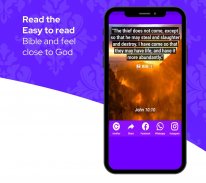 The Easy to Read Bible App screenshot 0