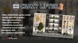 Crazy Lifter 3d: City Battle of Elevators. screenshot 1