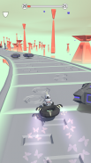 Bob's Cloud Race: Casual low poly game screenshot 2