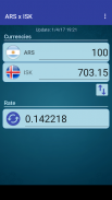 Argentine Peso x Iceland Krona screenshot 2