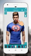 Man T-Shirt Photo Editor screenshot 1