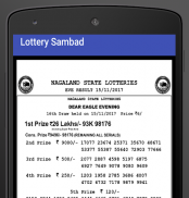 Sambad Result - Today's Lotter screenshot 0