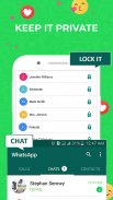 Chat Locker for WhatsApp screenshot 1