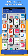 Browser Cerdas: - Semua aplikasi media sosial screenshot 4