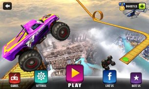 Crazy Monster Truck Legends 3D screenshot 0