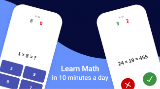 Multiplication Games Math quiz screenshot 3