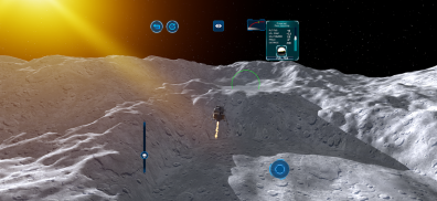 Moon Lander 3D Simulator screenshot 7