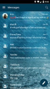 SMS Messages Bubble Rain Theme screenshot 3