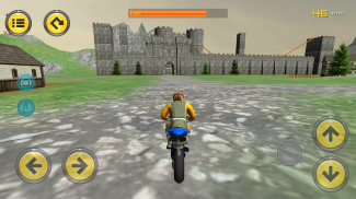 Motorbike Medieval Drive 3D screenshot 4