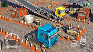 Heavy Cargo Truck Parking Game screenshot 1