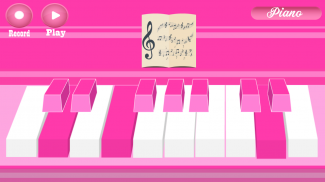 Розовый Пианино screenshot 1