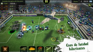 FootLOL: Crazy Soccer. Action Football game screenshot 0