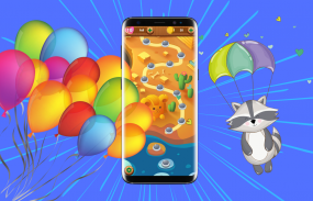 Raccoon Bubble Shooter Games screenshot 4