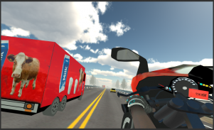 Racer Highway Moto Rider screenshot 1