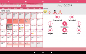 WomanLog Period Calendar screenshot 4