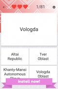 Russian Federation regions flags and maps screenshot 4