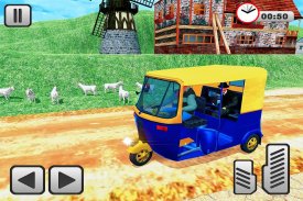 टुक टुक रिक्शा Offroad ड्राइव screenshot 3
