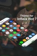 launcher Theme For Infinix 7 with photo editor screenshot 2