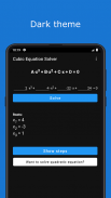 Cubic Equation Solver screenshot 3