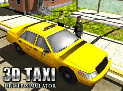 คนขับรถแท็กซี่เมืองจำลอง 3 มิต screenshot 9