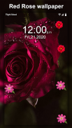 Flower Clock Live wallpaper–HD screenshot 5