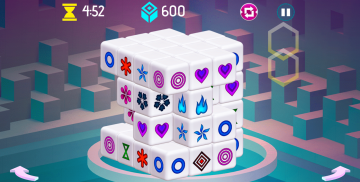 Mahjongg Dimensions 2: Classic Puzzle screenshot 1