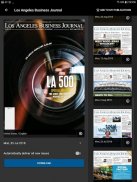 LA Business Journal screenshot 2