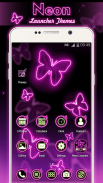 Neon Peluncur Tema Gratis screenshot 1