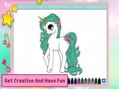 Unicorn Coloring Puzzle Games screenshot 9