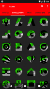 Half Light Green Icon Pack Free screenshot 11