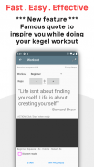 Awesome Kegel Trainer + Quotes screenshot 3