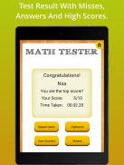 Math Tester screenshot 6