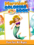 Mermaid Princess Coloring Book With Learn screenshot 4