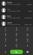 Theme for ExDialer MIUI Dark screenshot 0