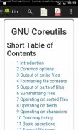 Linux CoreUtils Manual screenshot 0