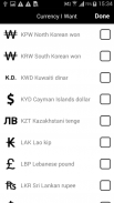 World Currency Rates Converter screenshot 2