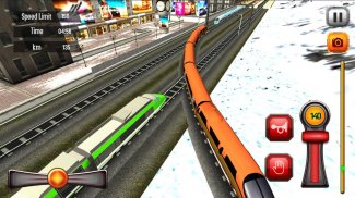 Subway Train Racing 3D 2019 screenshot 0