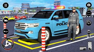 Police Prado Parking Car Games screenshot 2