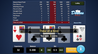 Deuces Wild - Video Poker screenshot 4