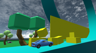 Гонка дрифт Voxel Race Drift screenshot 1