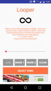 Loop Favorite Song Parts - Save Audio - Looper screenshot 1
