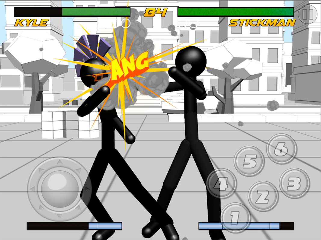 STICKMAN FIGHTING 3D (flash game) 