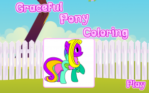 Coloring Game-Pony screenshot 0