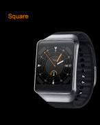 Orange Point Free Watch Face screenshot 1